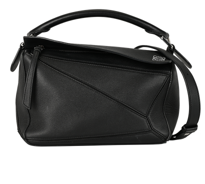 Small Puzzle Bag, £1,700, Handbags, Black, Leather, Front view